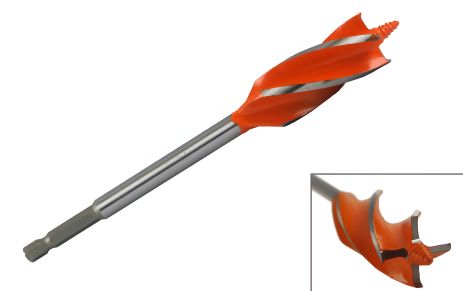 Четырехперое сверло по дереву 22 мм ZHWEI SDH022