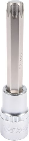 Головка торцева з викрутковою насадкою TORX 1/2" Т55 100 мм Yato YT-04327