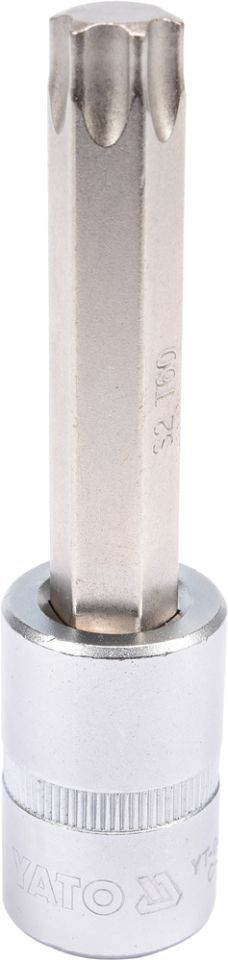 Головка торцевая с отверточной насадкой TORX 1/2" Т60 100 мм Yato YT-04328 Головка торцевая с отверточной насадкой TORX 1/2" Т60 100 мм Yato YT-04328