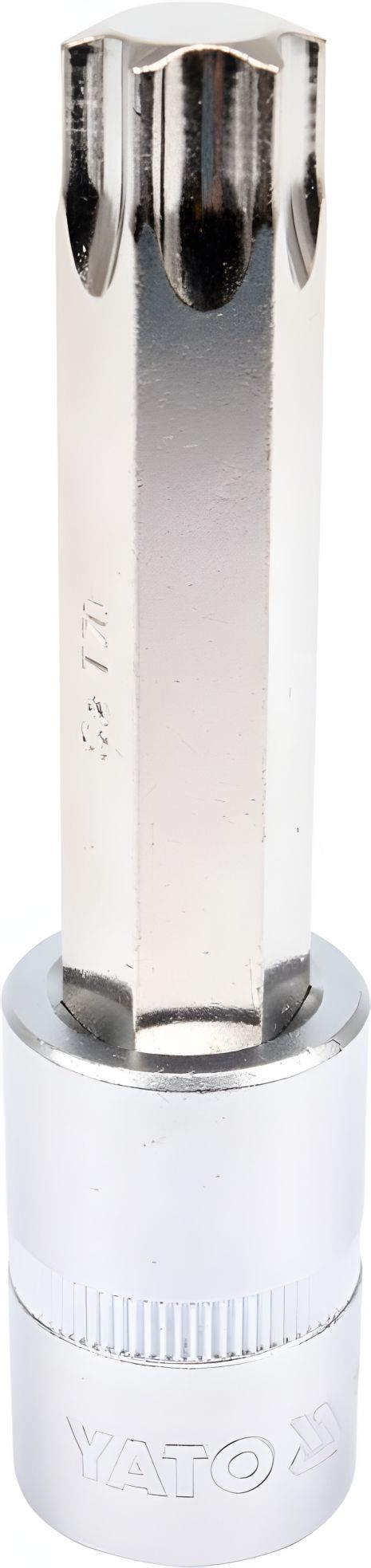 Торцевая головка с насадкой TORX 1/2" Т70 100 мм Yato YT-04329