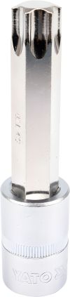 Торцева головка з викрутковою насадкою TORX 1/2" Т70 100 мм Yato YT-04329