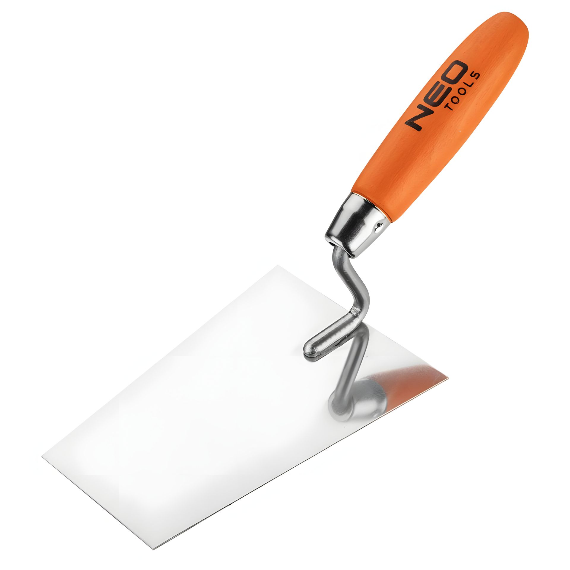 Трапецієподібна штукатурна кельма 160 мм, дерев'яна ручка, виробник NEO 50-142 Трапецієподібна штукатурна кельма 160 мм, дерев'яна ручка, виробник NEO 50-142