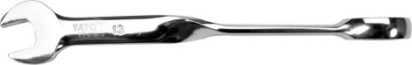 Ріжково-накидний ключ з тріскачкою 13 x 182 мм HRC 40-45 Cr-V Yato YT-01875