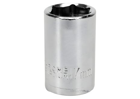 Головка торцевая 6-гранная STHOR 1/2", М-17, углеродистая сталь, Vorel (53339)