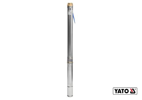 Глибинний насос для води 550 Вт 6000 л/год висота 50 м глибина 80 м кабель 20 м Yato YT-85301