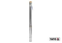 Глибинний насос для води 550 Вт 6000 л/год висота 50 м глибина 80 м кабель 20 м Yato YT-85301