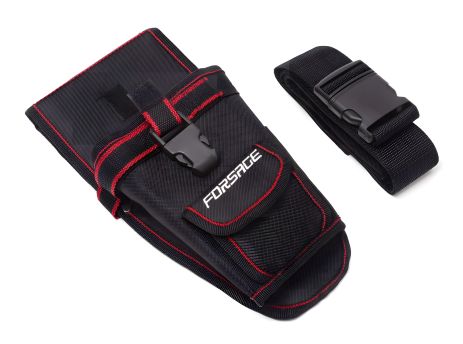 Поясная сумка для инструментов типа "кобура" (два кармана + ячейки для бит) Forsage WMC TOOLS F-02R063 Поясная сумка для инструментов типа "кобура" (два кармана + ячейки для бит) Forsage WMC TOOLS F-02R063