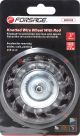 Дискова кордщетка FORSAGE сталева кручена для дриля 75мм, в блістері F-BFR103 Дискова кордщетка FORSAGE сталева кручена для дриля 75мм, в блістері F-BFR103