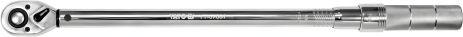 Динамометрический ключ : квадрат 1/2", F= 65 - 335 Нм, L= 518-540 мм Yato YT-07601