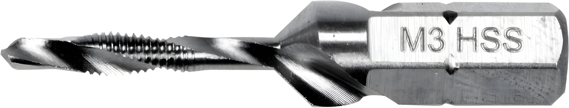 Свердло-мітчик M3 x 0.5 x 36/5 мм HSS М2 HEX-1/4" Yato YT-44840 Свердло-мітчик M3 x 0.5 x 36/5 мм HSS М2 HEX-1/4" Yato YT-44840