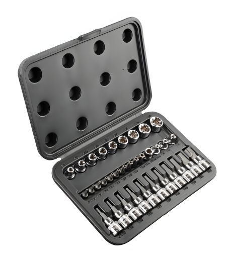 Набор bit Torx 3/8", 34 шт., NEO 08-711