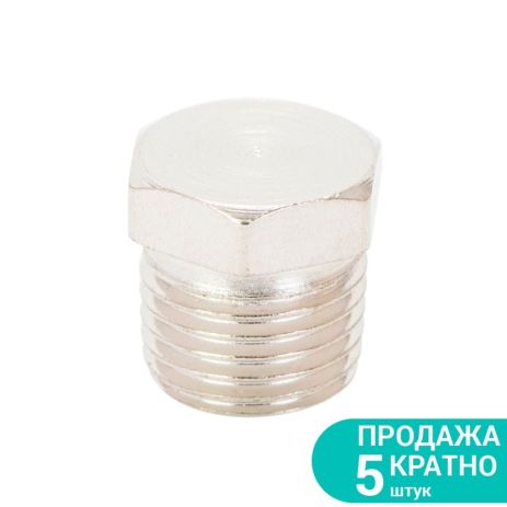 Заглушка із зовнішнім різьбовим з'єднанням MT 1/4" SIGMA 7025811