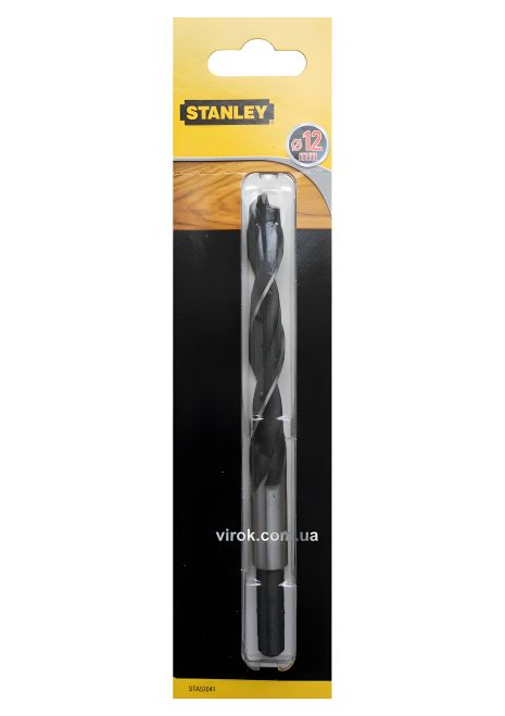 Дерев'яне свердло 12 мм Stanley STA52041-QZ