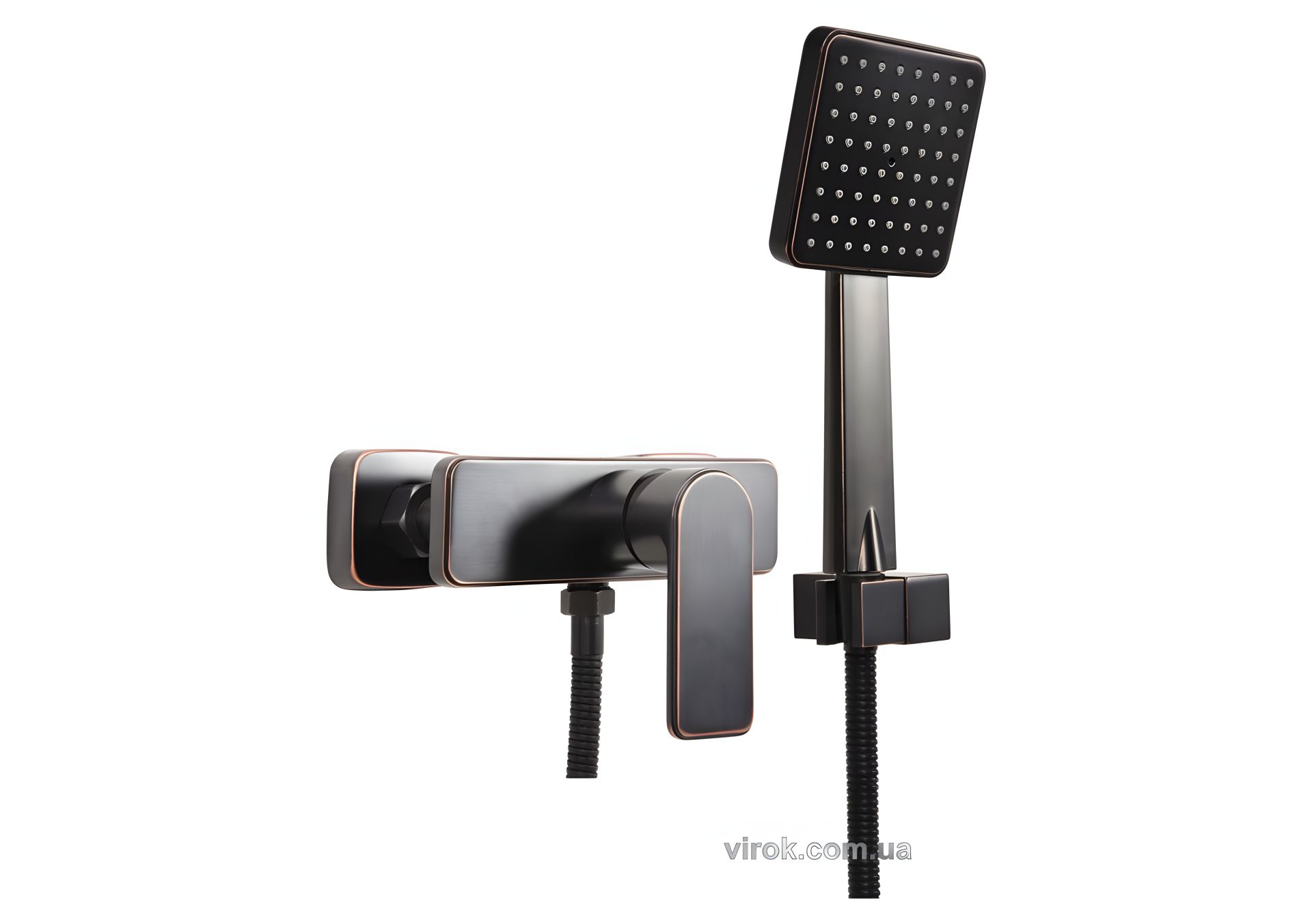 Душевой смеситель с шаровым регулятором FALA “RETRO BLACK” Vorel 75817 Душевой смеситель с шаровым регулятором FALA “RETRO BLACK” Vorel 75817