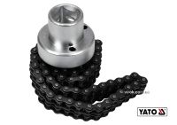 Знімач масляного фільтра ланцюговий 1/2" 60-115 мм Cr-V Yato YT-08253