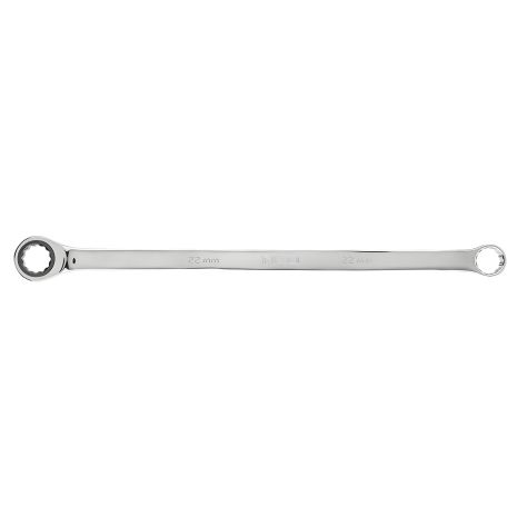 Ключ подвійний накидний, довгий з механізмом хропіння, 22 мм, NEO 09-368 Ключ подвійний накидний, довгий з механізмом хропіння, 22 мм, NEO 09-368