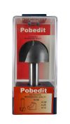 Фреза по дереву напівкругла жолобна D-35 мм, d-12 мм Pobedit P-1005-12-35 Фреза по дереву напівкругла жолобна D-35 мм, d-12 мм Pobedit P-1005-12-35