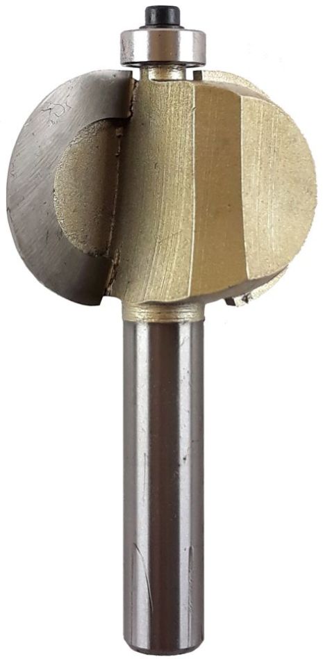 Фреза для кромок галтельная D-49 мм, R-17,5 мм, d-12 мм Pobedit P-1015-49175