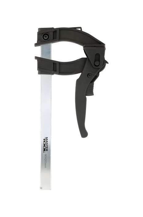 Струбцина столярная F-Type быстрозажимная 200x90 мм, MASTERTOOL (07-0013) Струбцина столярная F-Type быстрозажимная 200x90 мм, MASTERTOOL (07-0013)