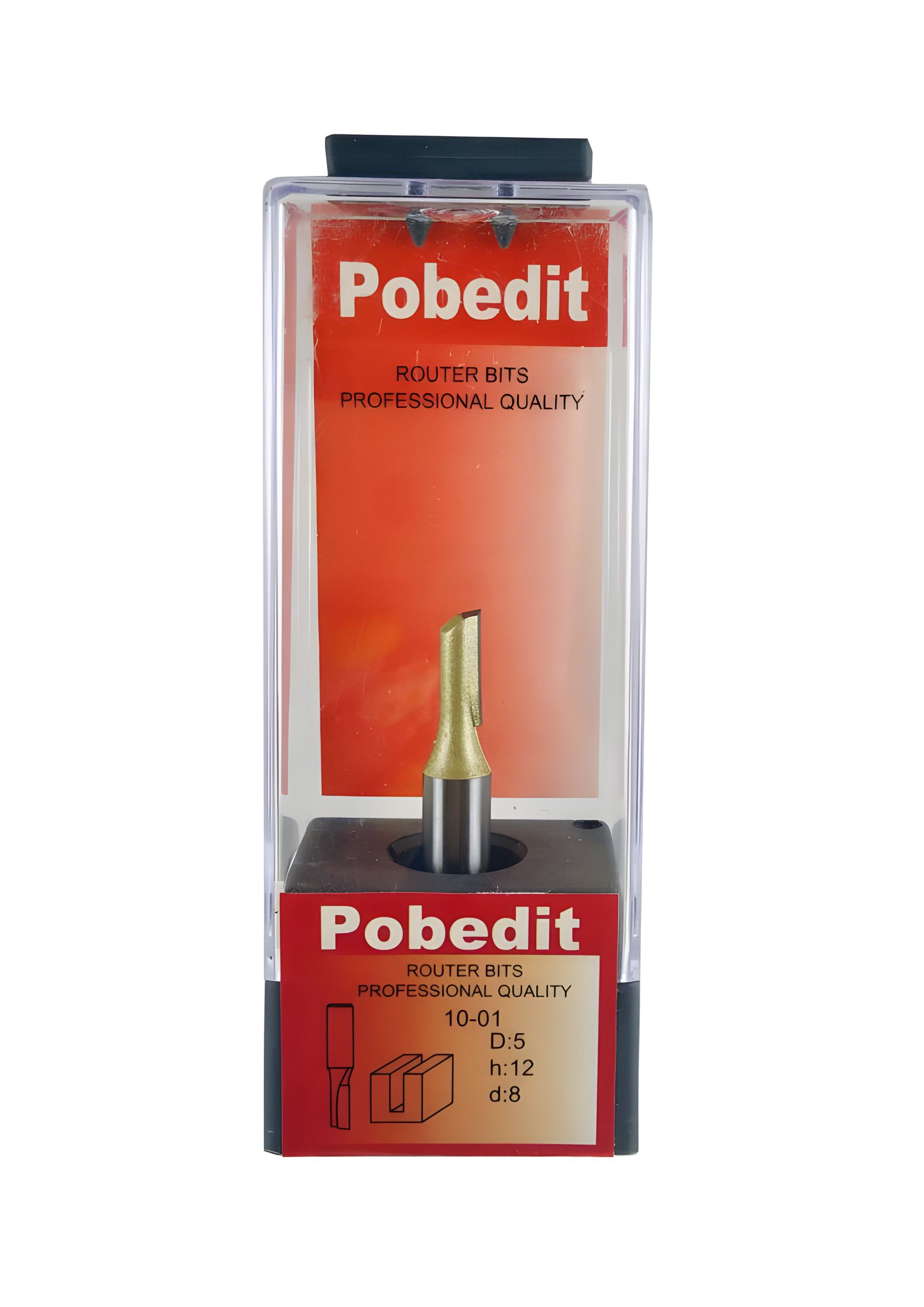 Пазова одноножева фреза пряма D-5 мм, d-8 мм Pobedit P-1001-08-05 Пазова одноножева фреза пряма D-5 мм, d-8 мм Pobedit P-1001-08-05