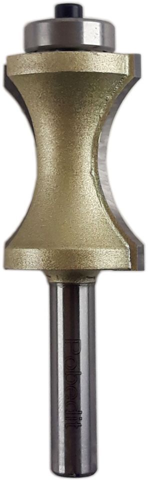 Фреза кромочная фигурная D-28 мм, R-19.3 мм, d-8 мм для Pobedit P-1013-08-36 Фреза кромочная фигурная D-28 мм, R-19.3 мм, d-8 мм для Pobedit P-1013-08-36