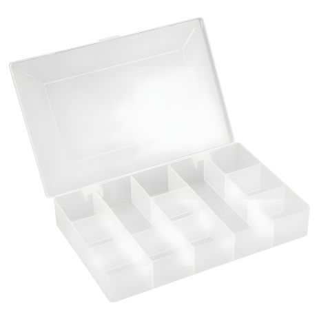 Пластмасовий органайзер 226x154x37 мм, з 13 регульованими перегородками, Topex 79R176