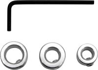 Ограничители глубины сверления для сверл, Ø=6, 8, 10 мм, 3 шт. с ключом, Yato YT-44100