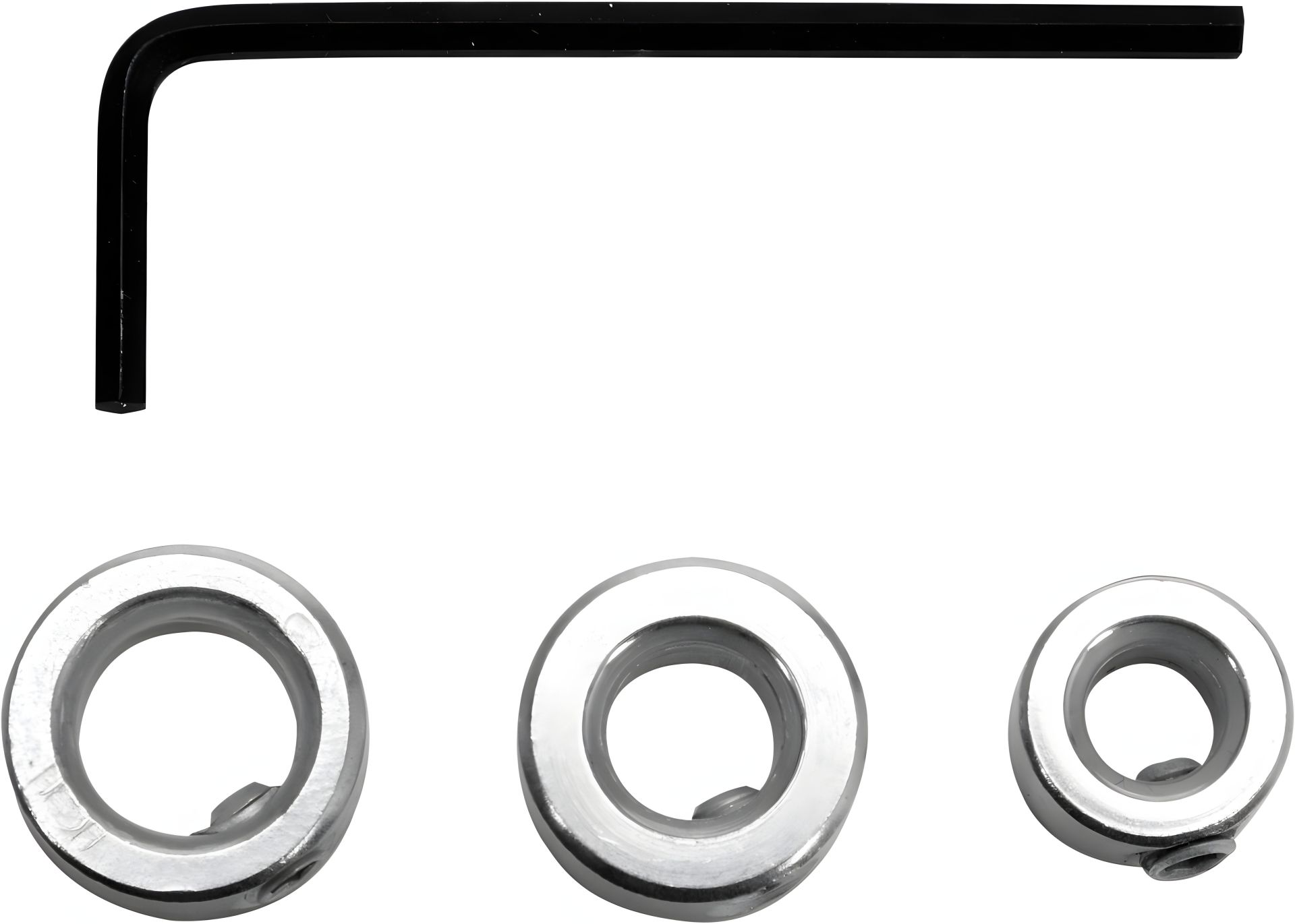 Ограничители глубины сверления для сверл, Ø=6, 8, 10 мм, 3 шт. с ключом, Yato YT-44100 Ограничители глубины сверления для сверл, Ø=6, 8, 10 мм, 3 шт. с ключом, Yato YT-44100