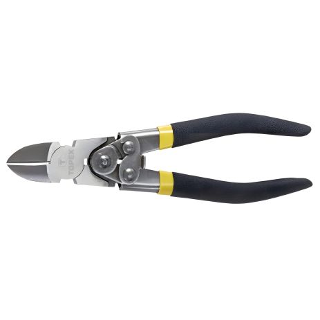 Кусачки боковые шарнирные Topex 32D138, 180 мм, рукоятки с эластичным покрытием, сталь CS