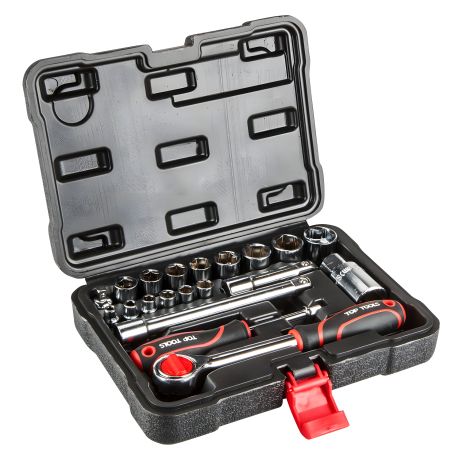 Набір ключів торцевих 1/4", 3/8" 20 шт. Top Tools 38D520
