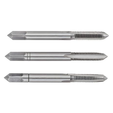 Метчики M4, 3 шт., из вольфрамовой стали, в пластмассовой коробочке, DIN352 Topex 14A204