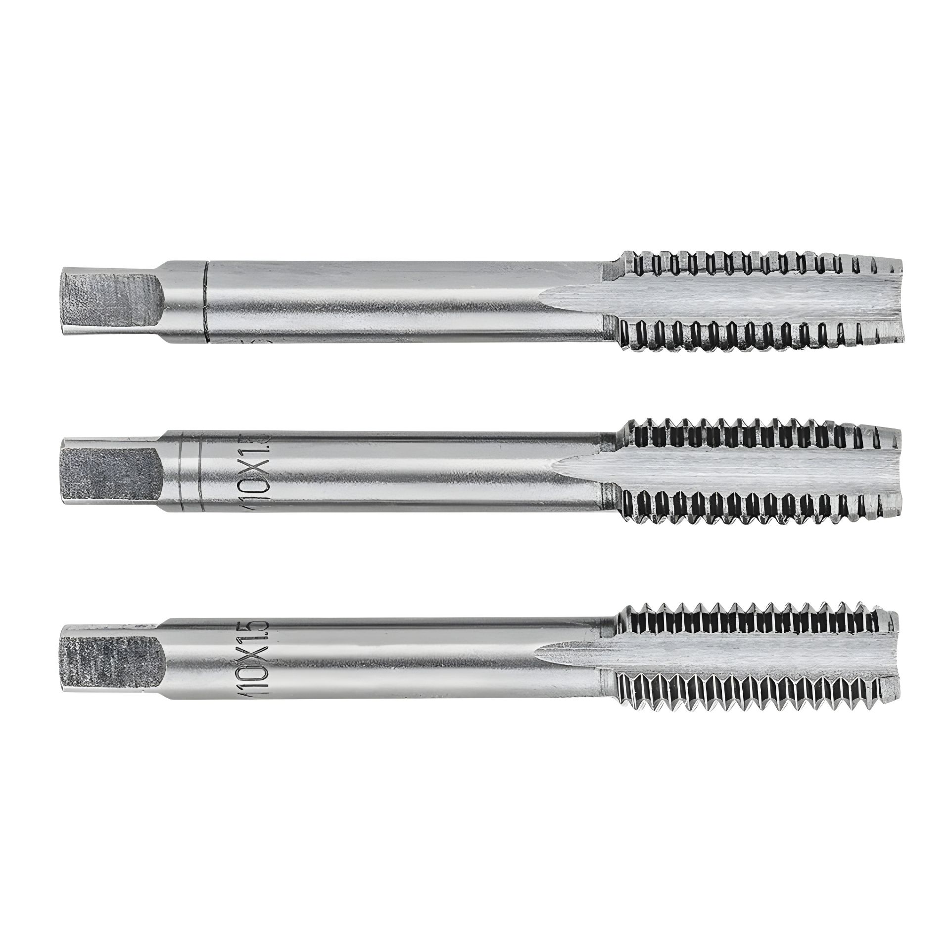 Мітчики M10, 3 шт., вольфрамова сталь, DIN352 Topex 14A210 Мітчики M10, 3 шт., вольфрамова сталь, DIN352 Topex 14A210