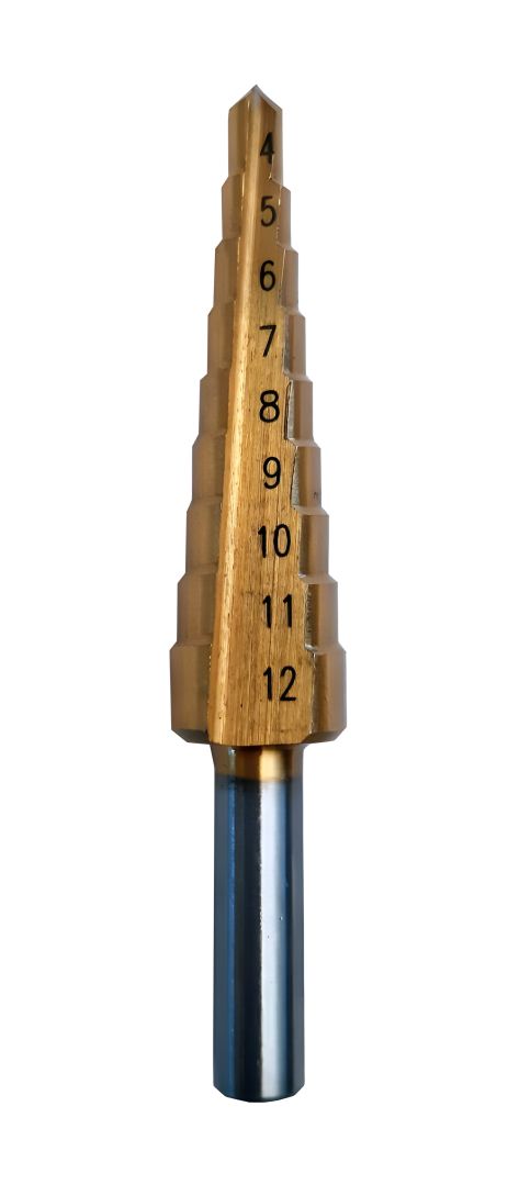 Свердло по металу сходове 4-12 мм, Step Drill ZHWEI Z4-12