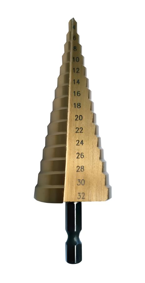 Ступенчатое сверло по металлу 4-32 мм ZHWEI модель Step Drill Z4-32