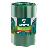Садова бордюрна стрічка 20 см x 9 м, зелена VERTO 15G512