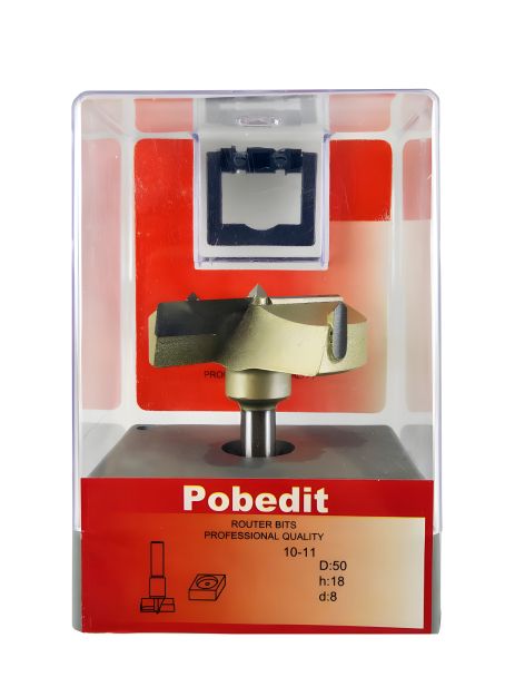 Форстнера фреза D-50 мм, d-8 мм Pobedit P-1011-08-50 Форстнера фреза D-50 мм, d-8 мм Pobedit P-1011-08-50