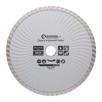Диск отрезной Turbo алмазный 180мм, 16-18% INTERTOOL CT-2004