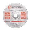 Диск зачистной по металлу 150x6x22,2 мм INTERTOOL CT-4023