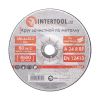 Диск зачистной по металлу 180x6x22,2 мм INTERTOOL CT-4024