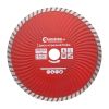 Алмазний диск відрізний Turbo, 180 мм, 22-24%, 8600 об/хв INTERTOOL CT-2009