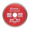 Диск алмазний відрізний по плитці, з суцільною кромкою, 115 мм, 22-24% INTERTOOL CT-3006