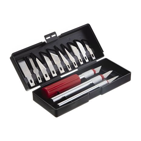 Скальпелів набір, 13 шт. INTERTOOL HT-0525