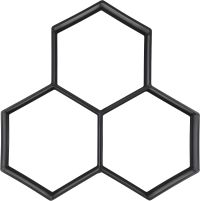 Литьевая форма для брусчатки 360 х 360 x 40 мм Vorel 35062