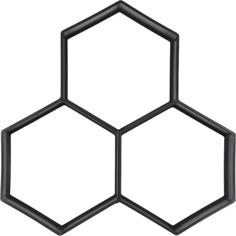 Форми для виготовлення бруківки 360 х 360 x 40 мм, поліпропілен, Vorel 35062