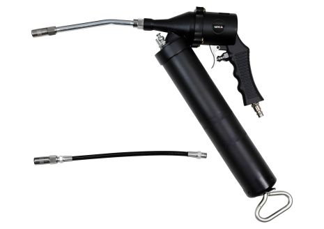 Пневматичний шприц мастильний, 400 см3, з жорстким та гнучким аплікаторами, 220 л/хв, 0.63 MPa YaTo YT-07057 Пневматичний шприц мастильний, 400 см3, з жорстким та гнучким аплікаторами, 220 л/хв, 0.63 MPa YaTo YT-07057