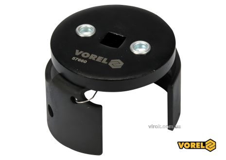 Ключ для масляных фильтров универсальный 3/8" 64-80 мм Vorel 57660 Ключ для масляных фильтров универсальный 3/8" 64-80 мм Vorel 57660