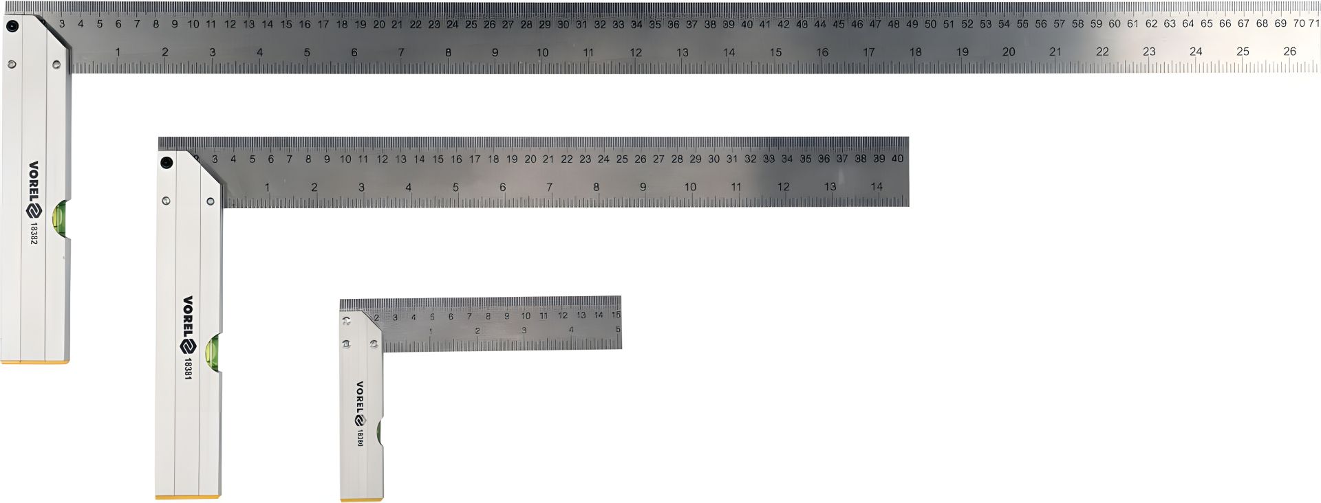ΠΠ°Π±ΡΡ ΠΊΠΎΡΠΈΠ½ΡΡΠ² Π· ΡΡΠ²Π½Π΅ΠΌ 150/400/700 ΠΌΠΌ (Π°Π»ΡΠΌΡΠ½ΡΠΉ/ΡΡΠ°Π»Ρ) Vorel 18390 ΠΠ°Π±ΡΡ ΠΊΠΎΡΠΈΠ½ΡΡΠ² Π· ΡΡΠ²Π½Π΅ΠΌ 150/400/700 ΠΌΠΌ (Π°Π»ΡΠΌΡΠ½ΡΠΉ/ΡΡΠ°Π»Ρ) Vorel 18390