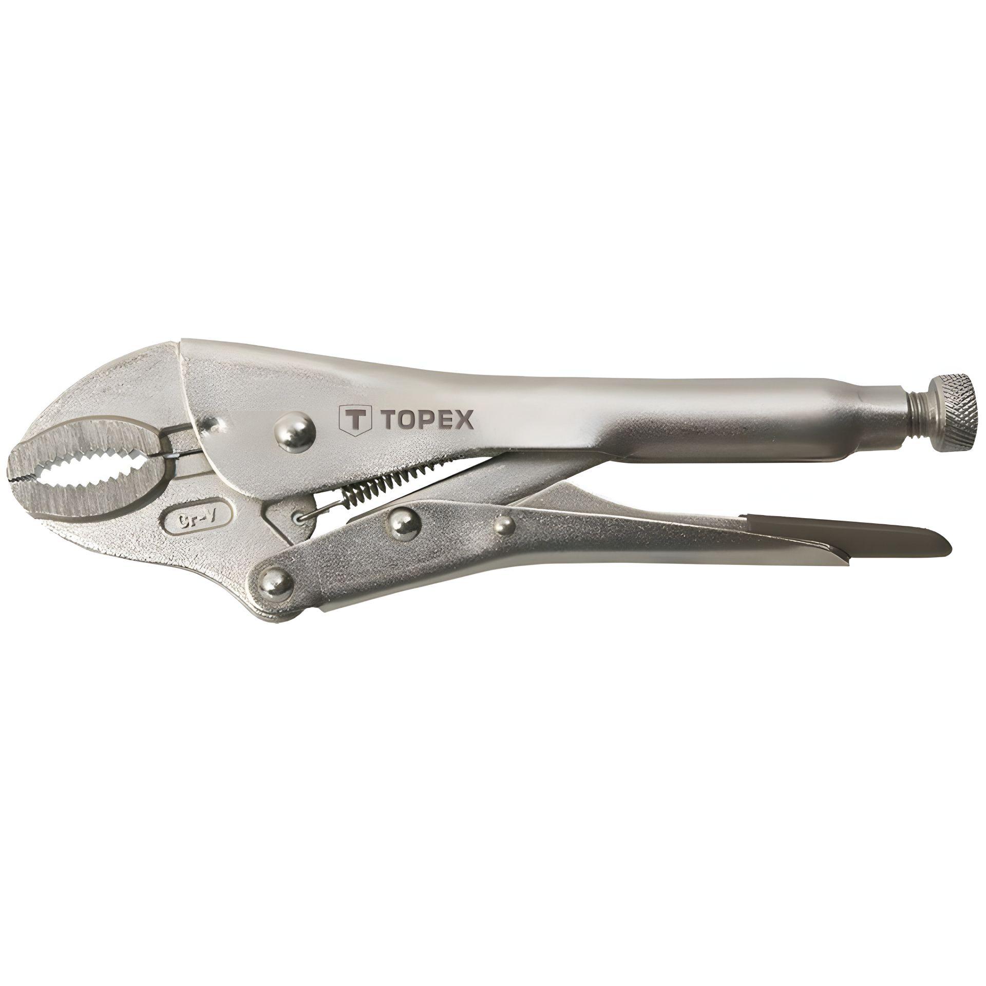 Универсальные зажимные клещи 225 мм, круглые губки, 0-40 мм, сталь CrV Topex 32D855 Универсальные зажимные клещи 225 мм, круглые губки, 0-40 мм, сталь CrV Topex 32D855