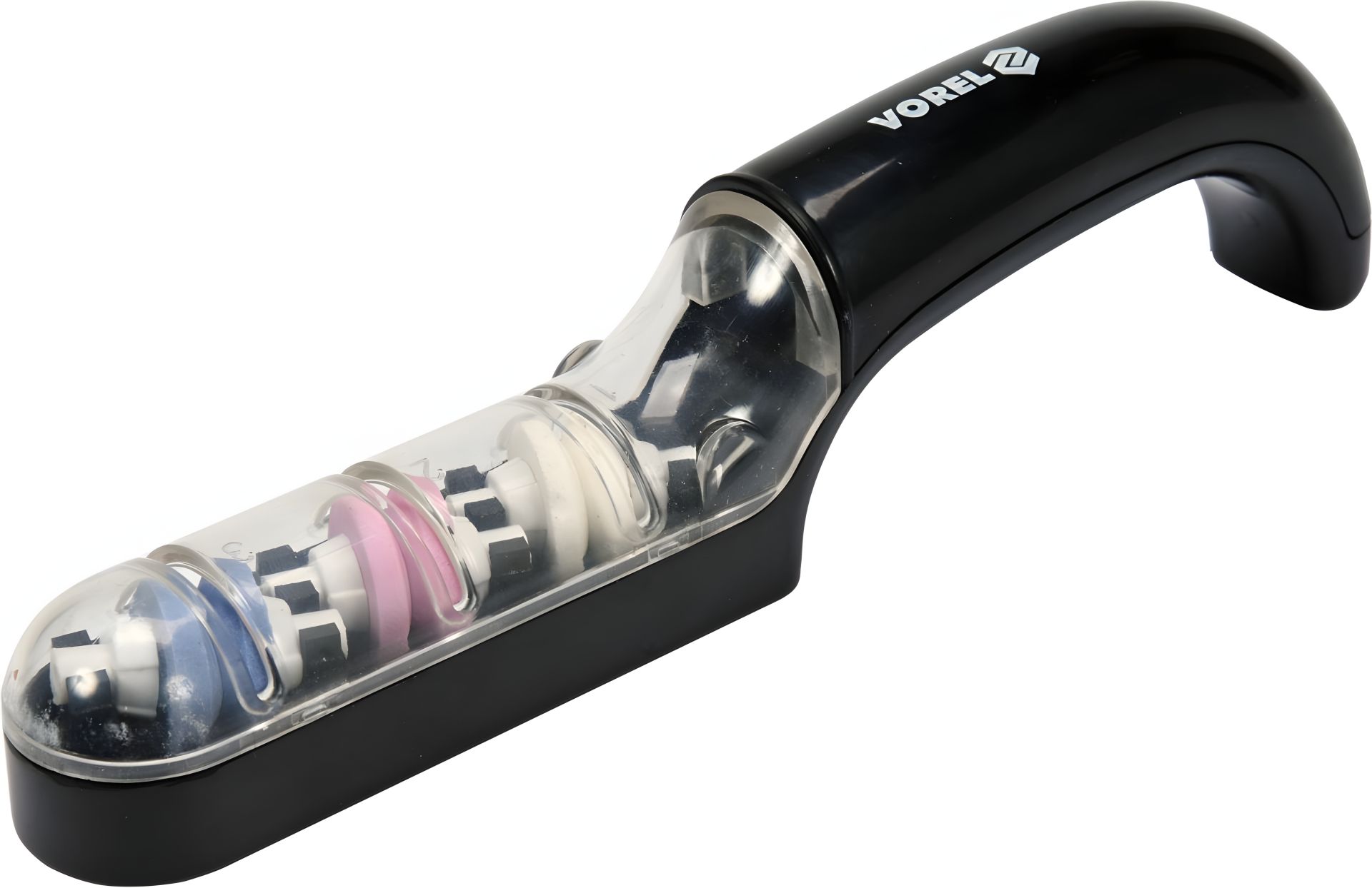 Стругачка для ножів Vorel 26220 з керамічним елементом Стругачка для ножів Vorel 26220 з керамічним елементом