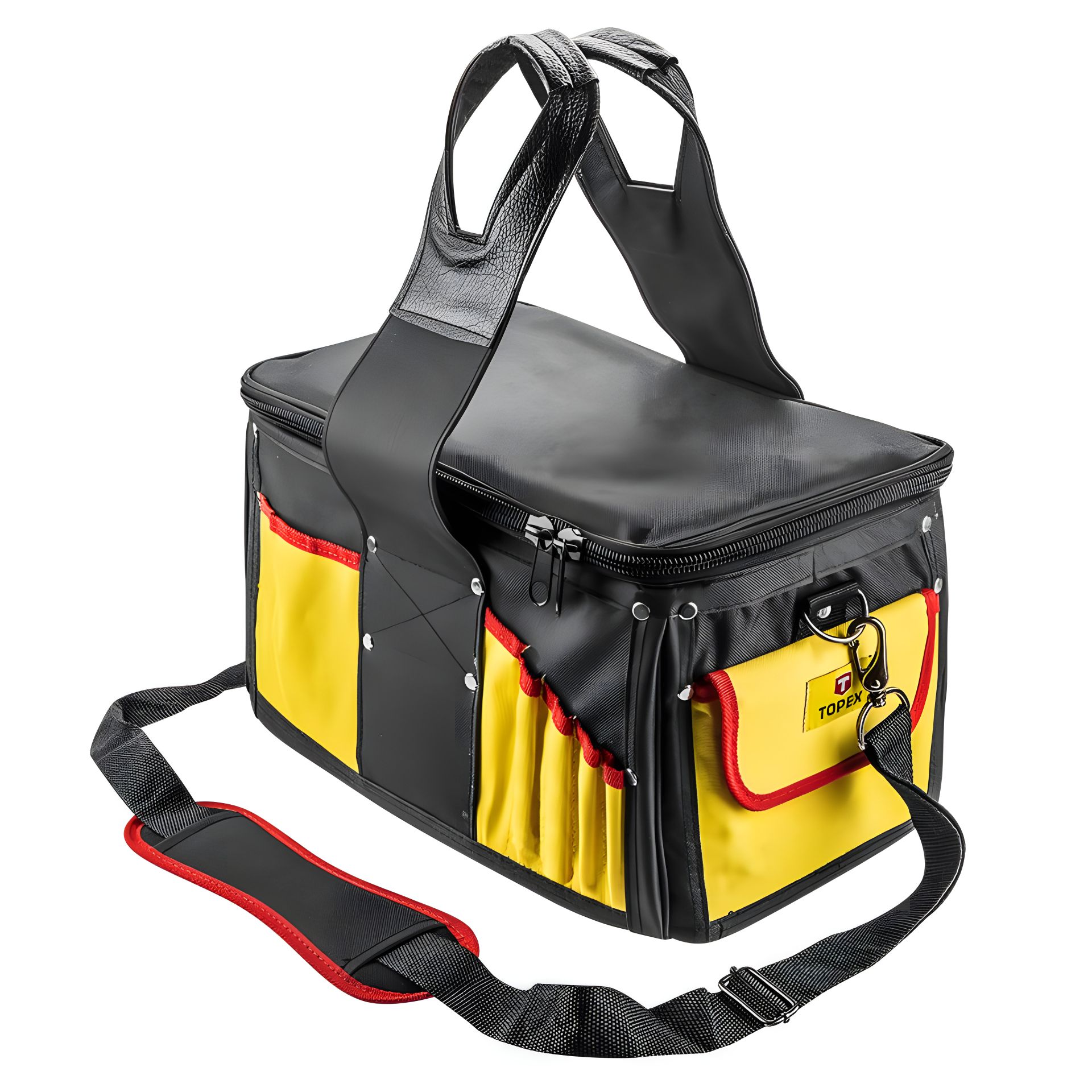 Сумка для инструмента размером 41 x 23 x 23 см, 16 карманов, марка TOPEX 79R440 Сумка для инструмента размером 41 x 23 x 23 см, 16 карманов, марка TOPEX 79R440